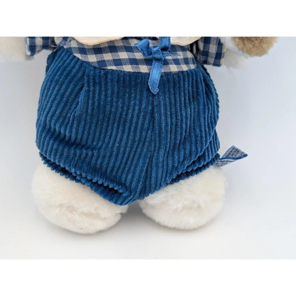 Mattel Emotions Puppy Dog Plush 8‎ Inch 1983 Sun Arrow Corduroy Stuffed Animal
